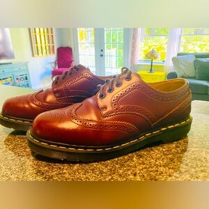 dr martens 1461 homme deux Made in England oxblood wingtips size 11